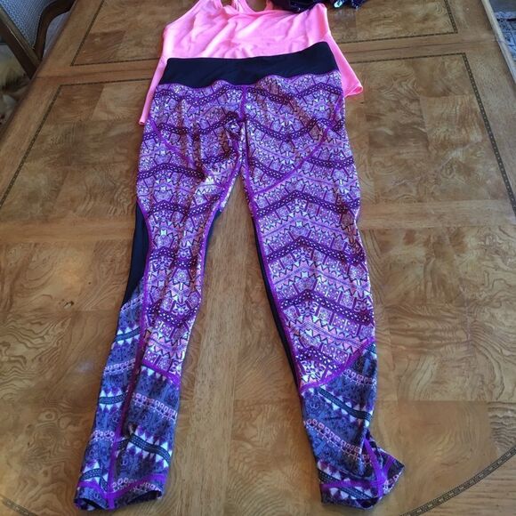 DARK PURPLE Workout 3 Piece Outfit! VS, Zella & UA - Picture 4 of 8